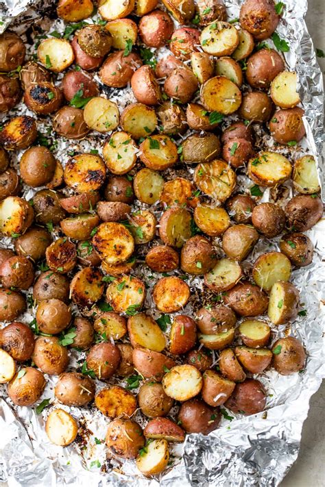 How to grill potatoes in oven