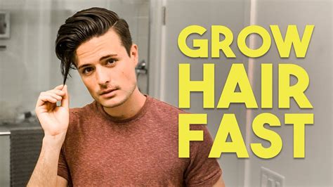 How to grow hair faster men. Massage your scalp daily . Daily scalp massage is a great way to stimulate circulation and stimulate healthy hair growth. “This helps to increase blood flow to the scalp and remove … 