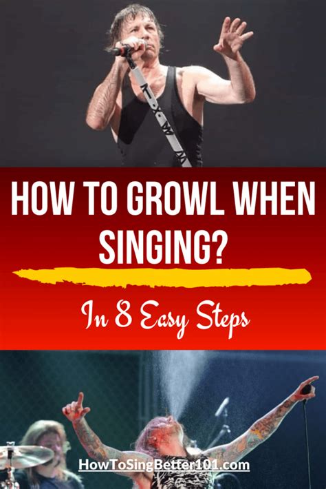 How to growl in singing