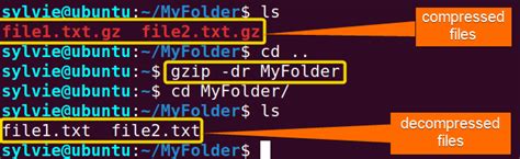 How to gzip a directory in linux