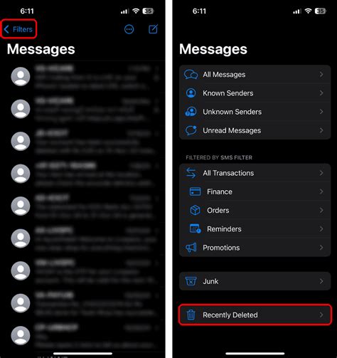 How to hack deleted messages on iphone.  Tap Recover Messages.  Select the conversati...