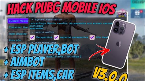 How to hack pubg mobile in ios