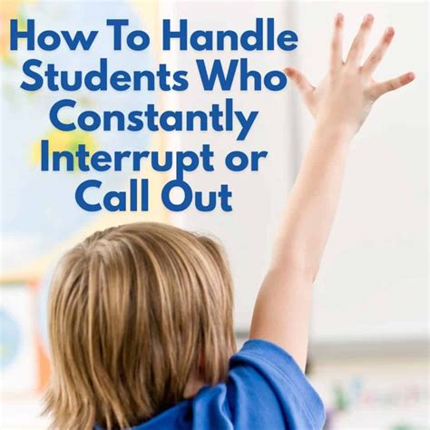 How to handle students in class