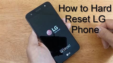 How to hard reset a tracfone. Please note that a hard reset will erase all the data stored on your phone. To perform a hard reset of your device, follow these steps: Turn off your device. Press and hold the UP volume and PWR / LOCK keys simultaneously. Release both keys when the Samsung logo appears. “Android Recovery” will display at the top of the screen. 