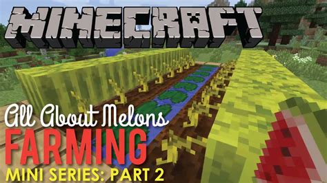 How to harvest melons in minecraft