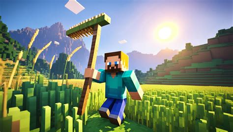 How to harvest wheat in minecraft pe