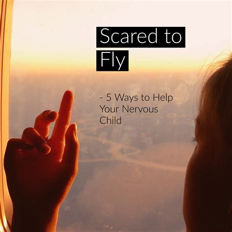 How to help a child scared of flying