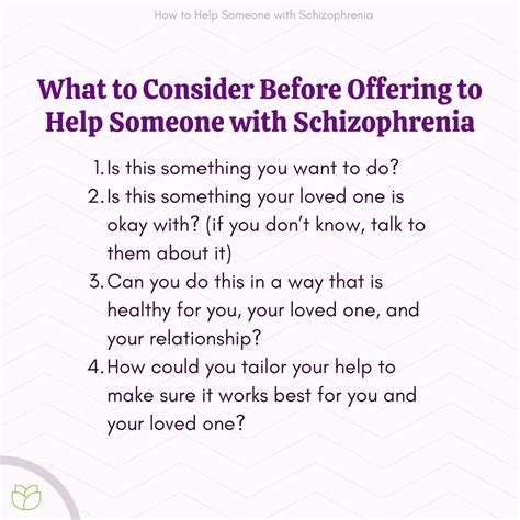 How to help someone with schizophrenia