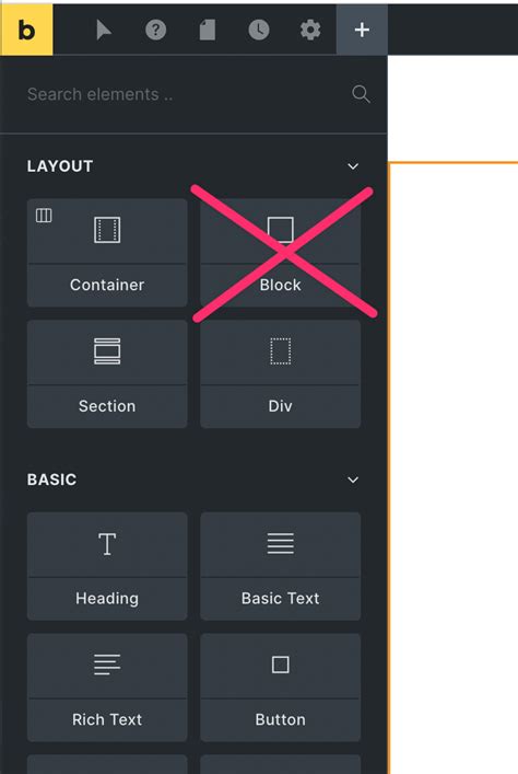 How to hide/remove the Block Element from the Bricks Builder BricksLabs
