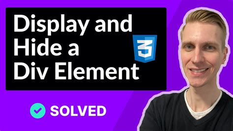How to hide a div in css
