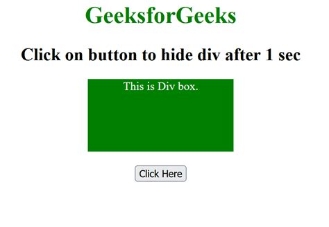 How to hide div after 10 seconds using jquery. ---This video is When a duration...
