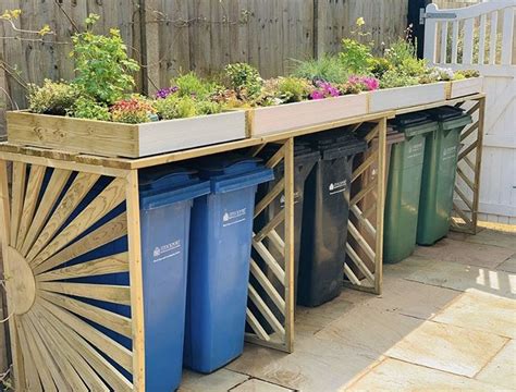 How to hide your rubbish bins homify