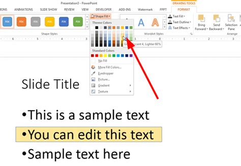 How to highlight picture in powerpoint
