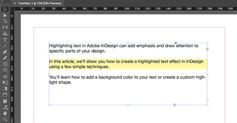 How to highlight text in indesign.  This guide will walk you through the ess...