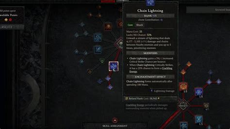 How to hit a vein that rolls.  Chain Lightning Sorcerer endgame build for...