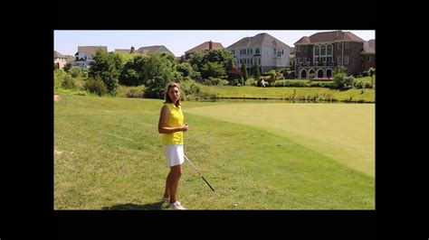 How to hit an open face pitch shot with Erika Larkin, PGA