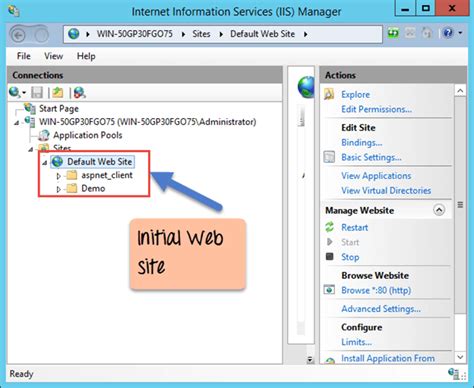 How to host in iis