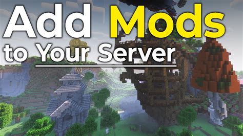 How to host minecraft server with mods