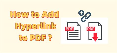 How to hyperlink in pdf