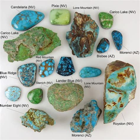 How to identify different types of Turquoise. Minerals and gemstones