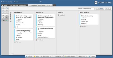How to implement an effective IT Ticketing System Smartsheet