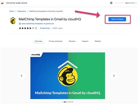 How to import MailChimp templates cloudHQ Support