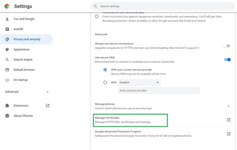 How to import certificate in chrome