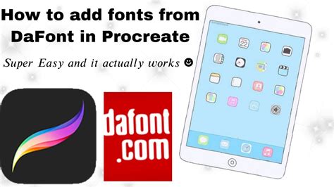 How to import fonts in Procreate!!! Really easy and it works! YouTube