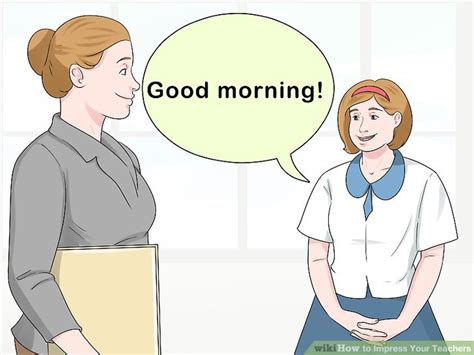 How to impress teachers in school