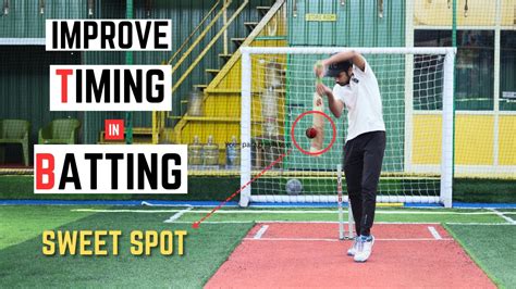 How to improve batting timing in cricket
