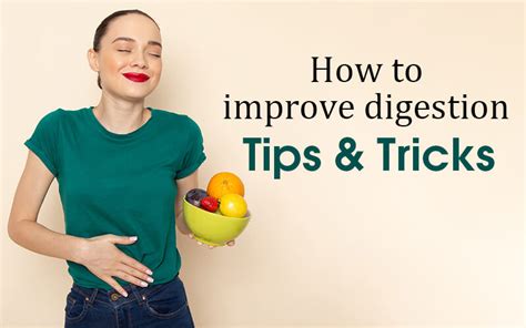 How to improve digestion Tips and tricks