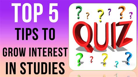 How to improve interest in studies