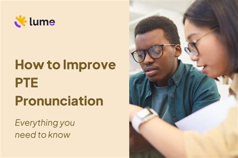 How to improve pronunciation score in pte