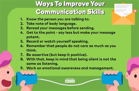 How to improve your communication skills. Verbal communication can be a challenge for some more than others. Regardless of your natural inclination, you can take steps to improve your verbal communication skills and build deeper relationships with others. Here are a few things you can do to improve this set of skills: 1. Use reinforcement. 