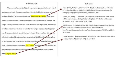 How to in text cite scientific papers