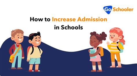 How to increase admission in school