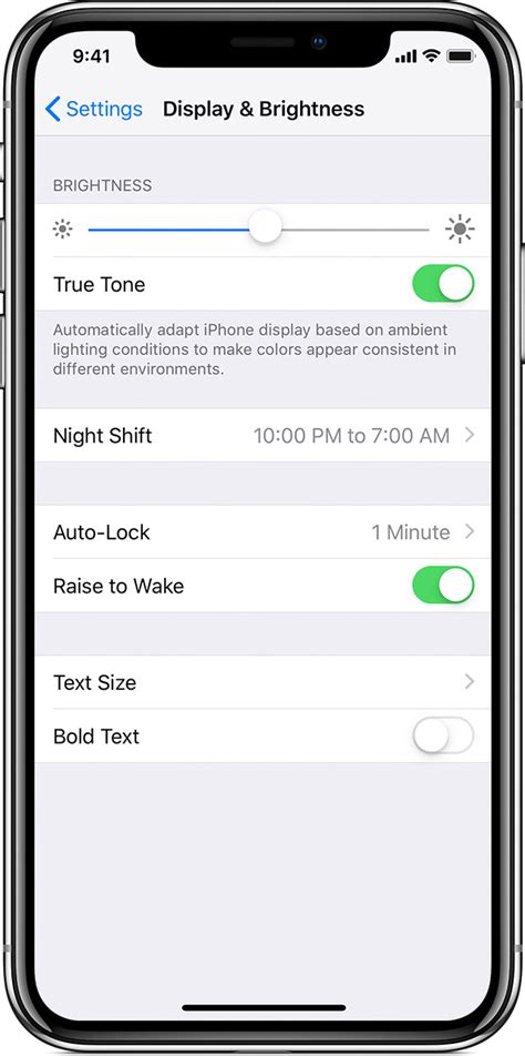 How to increase brightness in iphone x