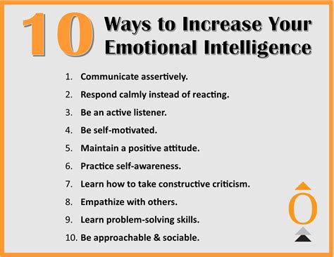How to increase emotional intelligence. 1. What am I feeling? Tune in – Notice your feelings and reactions. Get off autopilot. Tune in to what's happening inside. Six Seconds calls this step Know ... 