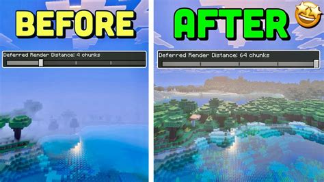 How to increase render distance in minecraft bedrock xbox.  Basically, what...