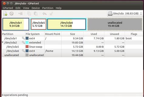 How to increase root partition in Ubuntu 14.04?