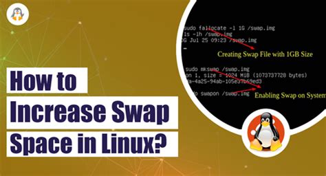 How to increase swap memory in linux