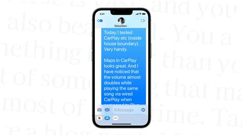 How to increase text size in iphone