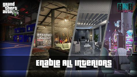 How to increase the number of accessible interiors in GTA 5