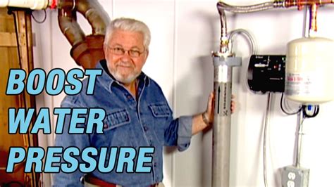 How to increase water pressure from a well. One important factor to consider when trying to increase water pressure from a well is the depth of the well. If your well is particularly deep, achieving high water pressure may be more difficult. In this case, installing a larger pump or using a booster pump to help increase the pressure may be necessary. 