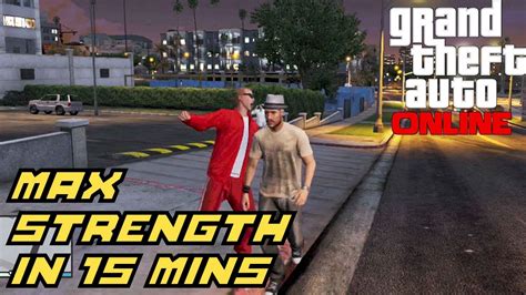 How to increase your strength stat easily in GTA: Online