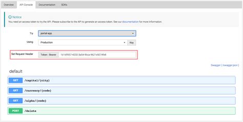 How to inject configuration, like auth bearer token header, into ...