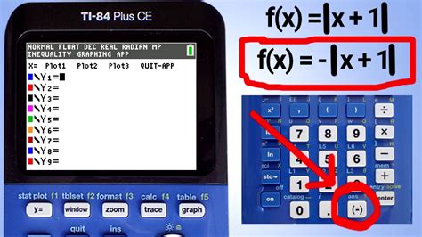 How to input absolute value on ti-84 plus. Nov 6, 2020 · Here’s what you get if you enter the same number when the TI-83/84 is set for rectangular (a+bi) display. Conversions Converting to Polar or Rectangular Form. Your TI-83/84 will automatically convert all answers to polar or rectangular form, depending on how you set the display format. But you can convert a particular answer without changing ... 