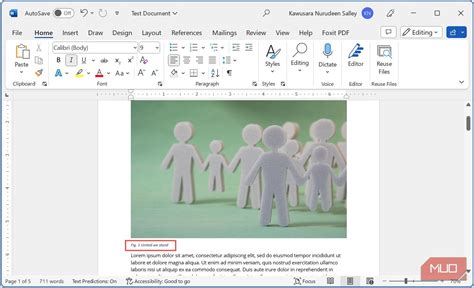 How to insert Figure and Table caption in Word documents ! List of