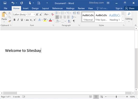 How to insert a photo in word