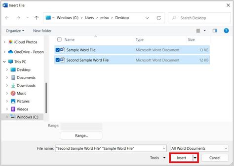 How to insert a video in word